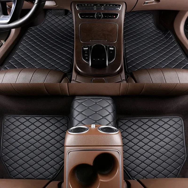 Leather Cleaner Interior - الحصير سيارة 5 قطعة بو الجلود